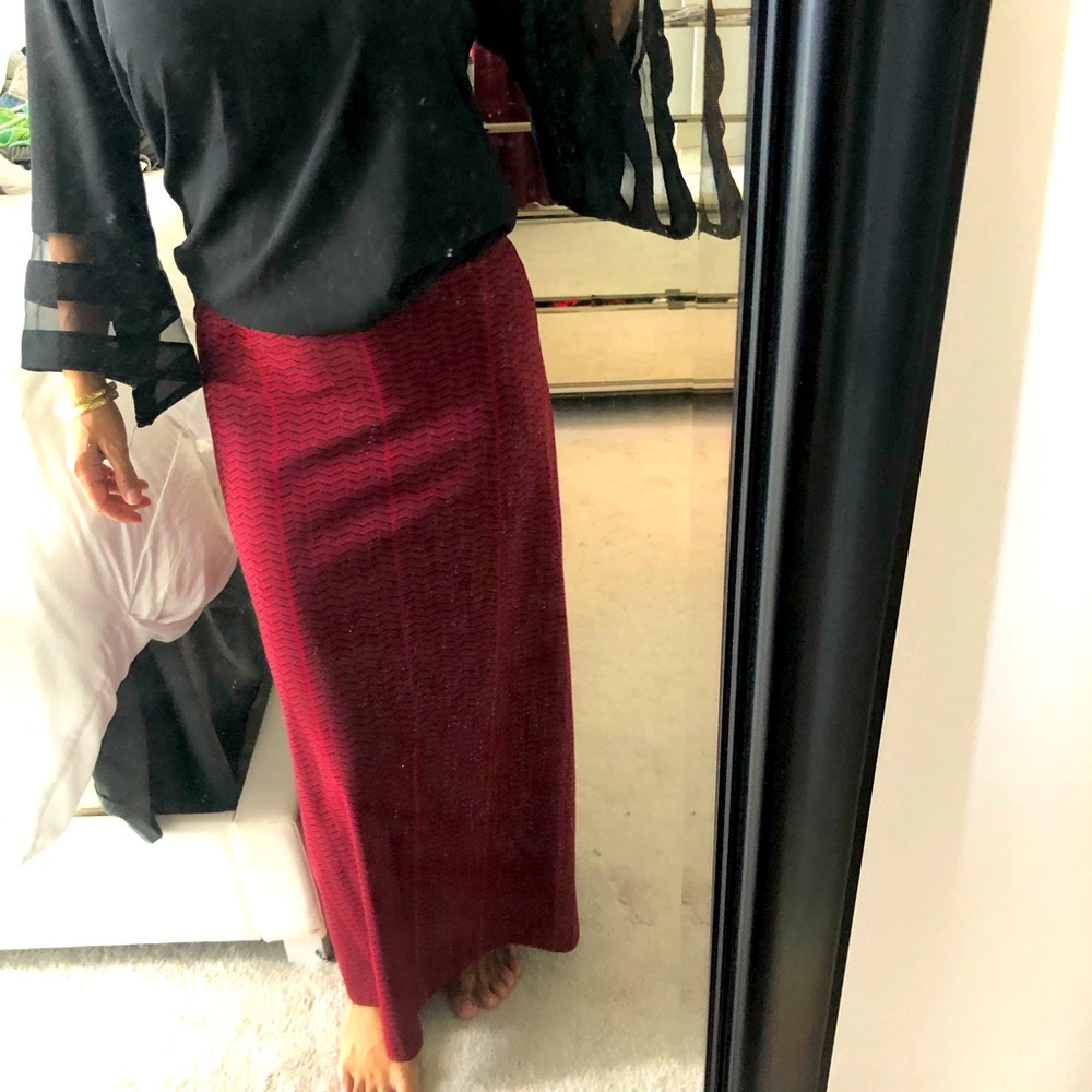 Limited Edition Ari South long skirt fits a XS/S stretch waist